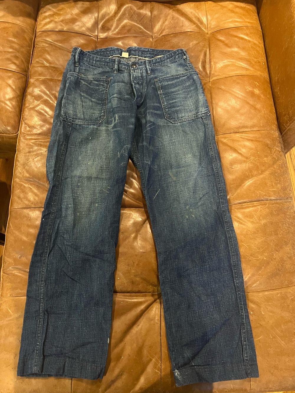 RRL brand distressed workwear pants size 28/30 (RARE)